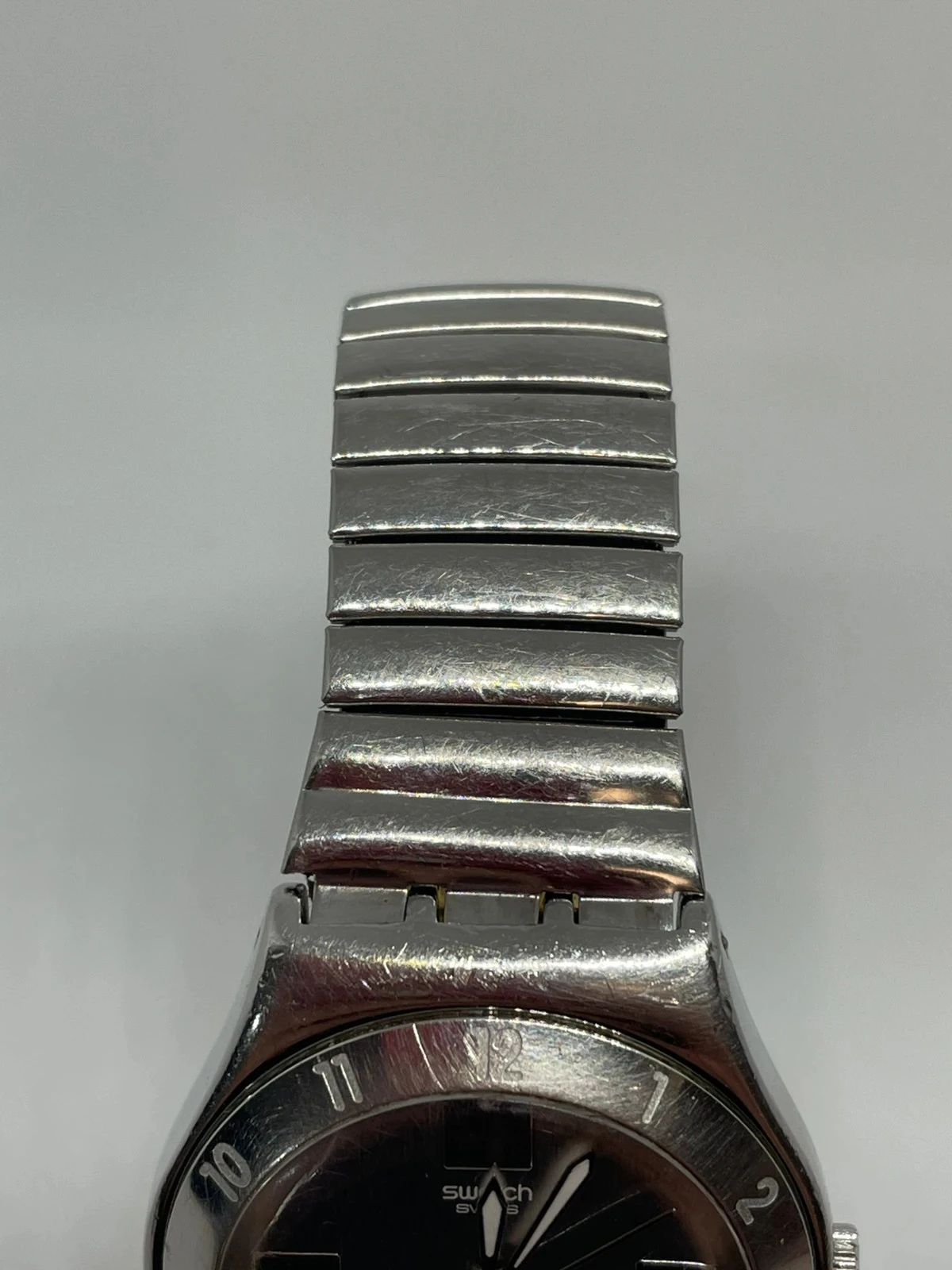Relógio Swatch Irony Vintage 1999 de aço inoxidável em excelente estado – photo 7
